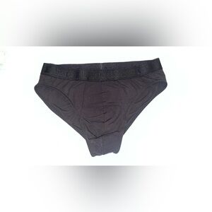 Wolford Men’s Pure Brief Size Small Black Modal Blend NWOT Luxury Underwear